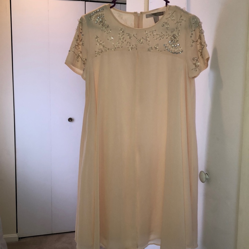 Elegant, Gatsby-like dress. Beautiful beading.